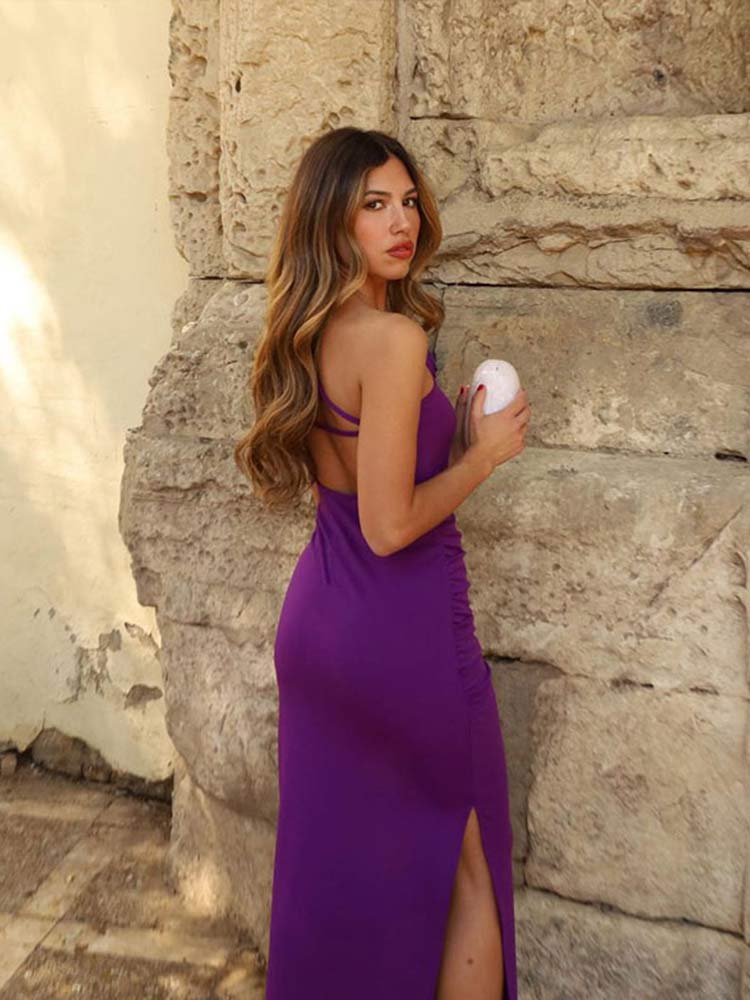 Sexy Elegant Off-Shoulder Maxi Dress