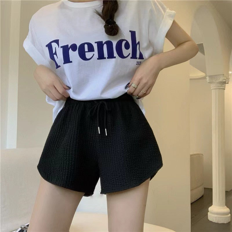 High Waist Loose casual Shorts