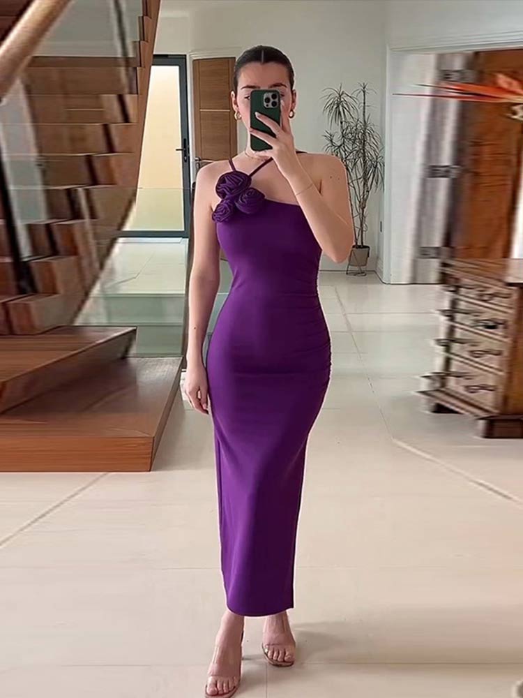 Sexy Elegant Off-Shoulder Maxi Dress