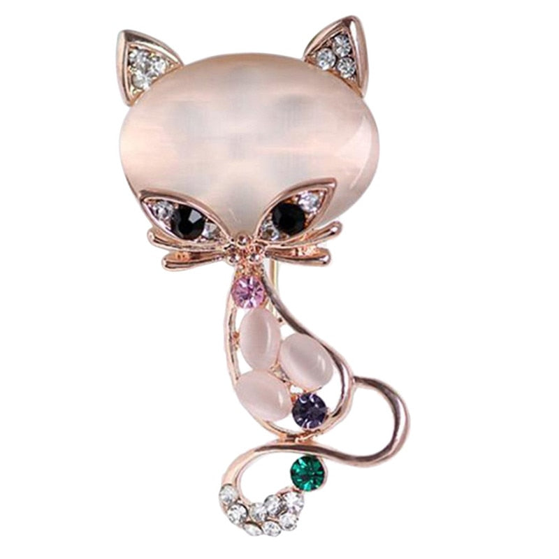 Ladies Crystal Rhinestone Charm Brooch Pins