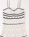 Sexy Knitted Women Sleeveless Long dress