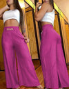 High Waist Wide Leg Long Pants