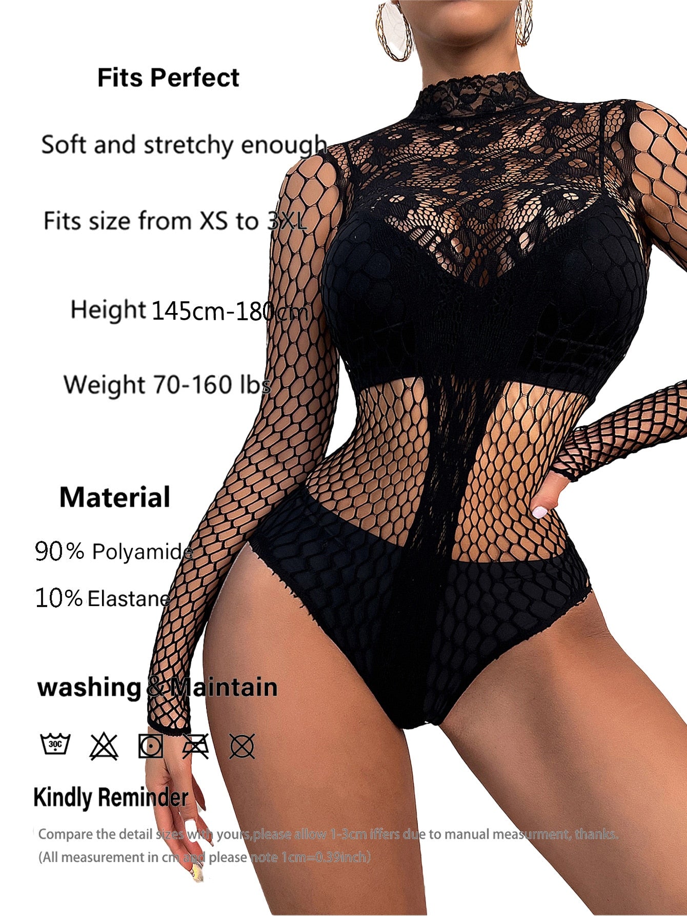 Sexy Lingerie Lace Bodysuit