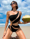 Sexy One Shoulder One Piece Swimsuit