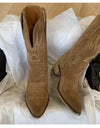 Chunky Heel Embroidered Western Cowboy Boots