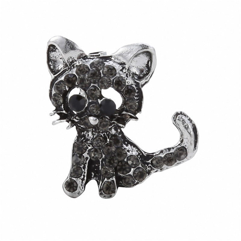 Ladies Crystal Rhinestone Charm Brooch Pins