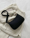 Luxury Tote Under Crescent Handbag