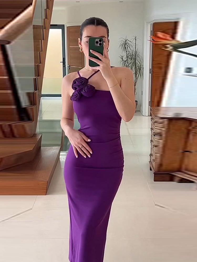 Sexy Elegant Off-Shoulder Maxi Dress