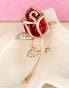 Ladies Crystal Rhinestone Charm Brooch Pins