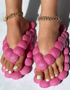 Outdoor Soft Bubble Flip Flops