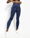 High Waist Leopard Seamless butt-lifting workout leggings