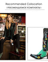 Mid Calf Western Cowgirl/cowboy Women Boots