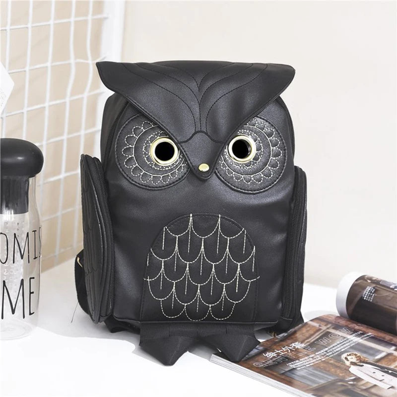 Fashionable And Cute Owl Travel Backpack