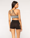 High Waist Push Up Gym Workout Fitness Shorts