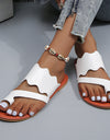 Women Flats Clip-toe Sandals