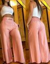 High Waist Wide Leg Long Pants