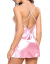 Sexy Silk Satin Night Dress