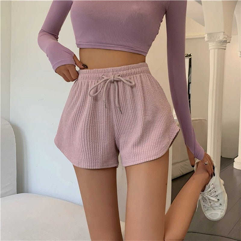 High Waist Loose casual Shorts