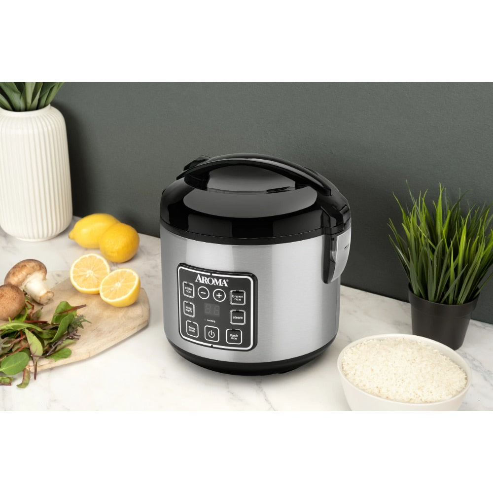 Programmable Rice &amp; Grain Cooker, Steamer Rice cooker