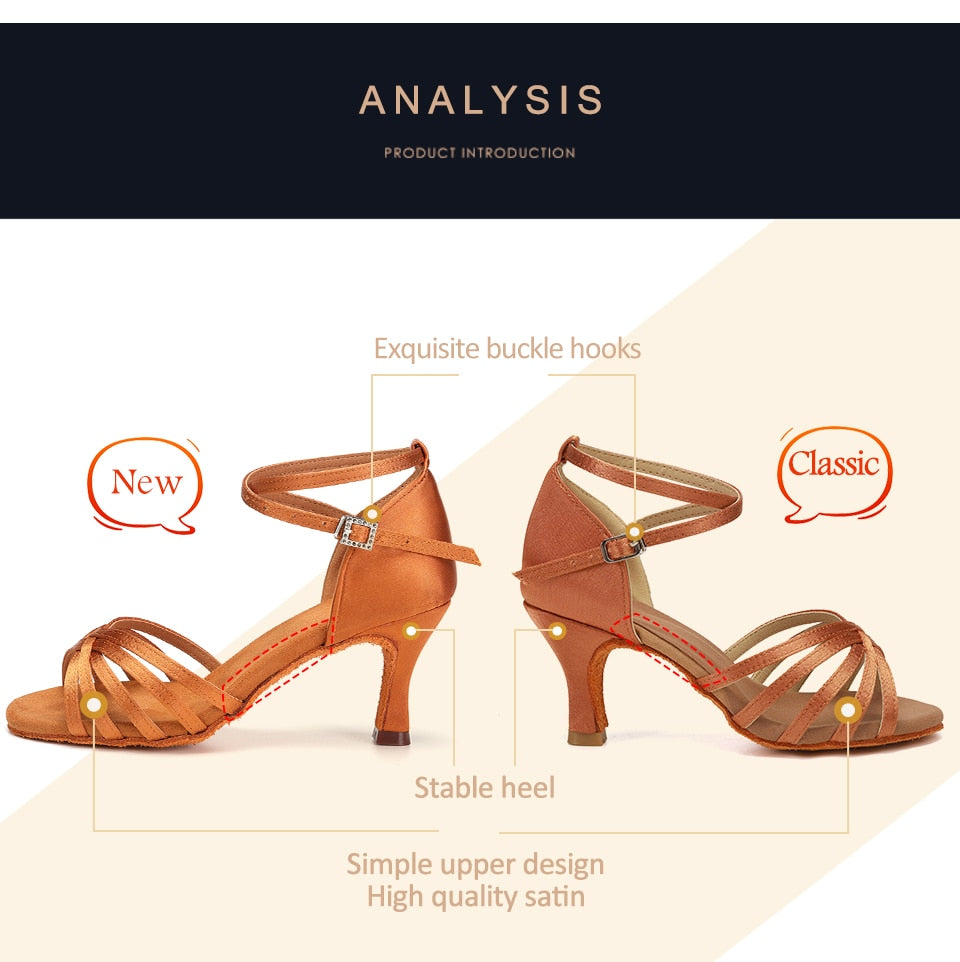 Women's Professional Ballroom Dancing Shoes  (5CM)