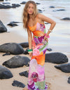 Spaghetti Strap Lily Floral Slip Dress