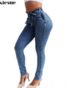 High Quality High Waist Denim  Jeans