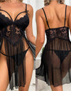 Sexy Lingerie Transparent Babydoll Lace Dress