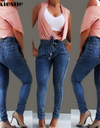 High Quality High Waist Denim  Jeans