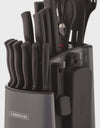 Classic 30-piece Rotating Cutlery Knife Set with Block