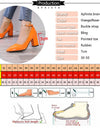 chunk heel pumps