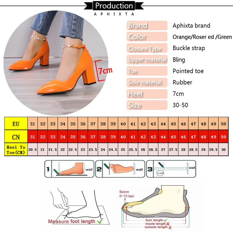 chunk heel pumps