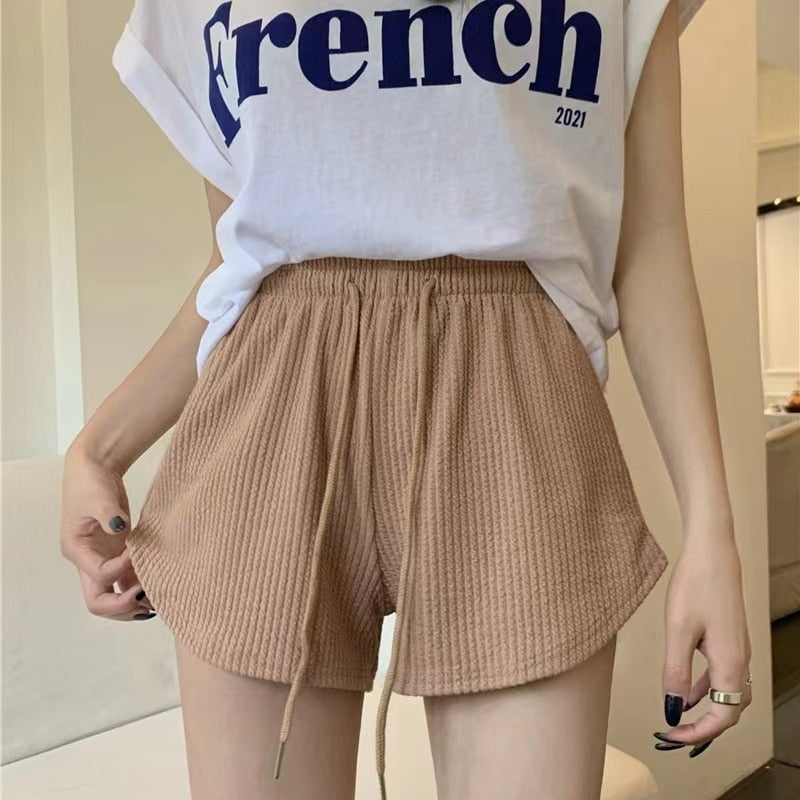 High Waist Loose casual Shorts