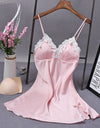 Mini Lace Floral Nightdress