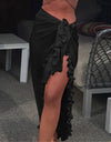 Long Maxi Chiffon Skirt