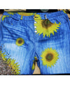 Casual Wide Leg Design Jeans