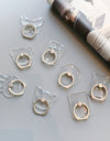 Transparent 360°Rotation Finger Ring Holder Kickstand For Most Phones & Tablets