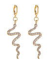 Stainless Steel Gold Color Stud Earrings