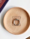 Transparent 360°Rotation Finger Ring Holder Kickstand For Most Phones & Tablets