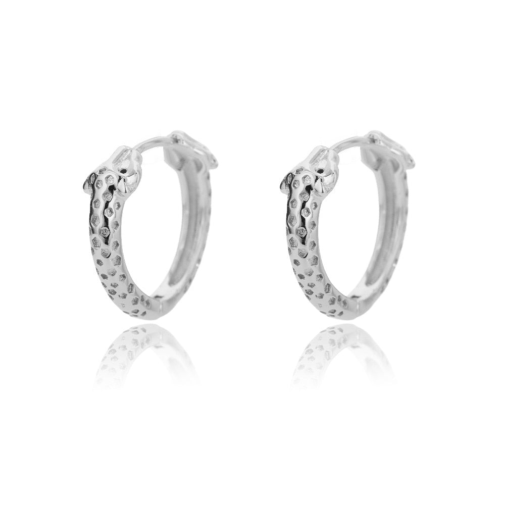 Stainless Steel Gold Color Stud Earrings