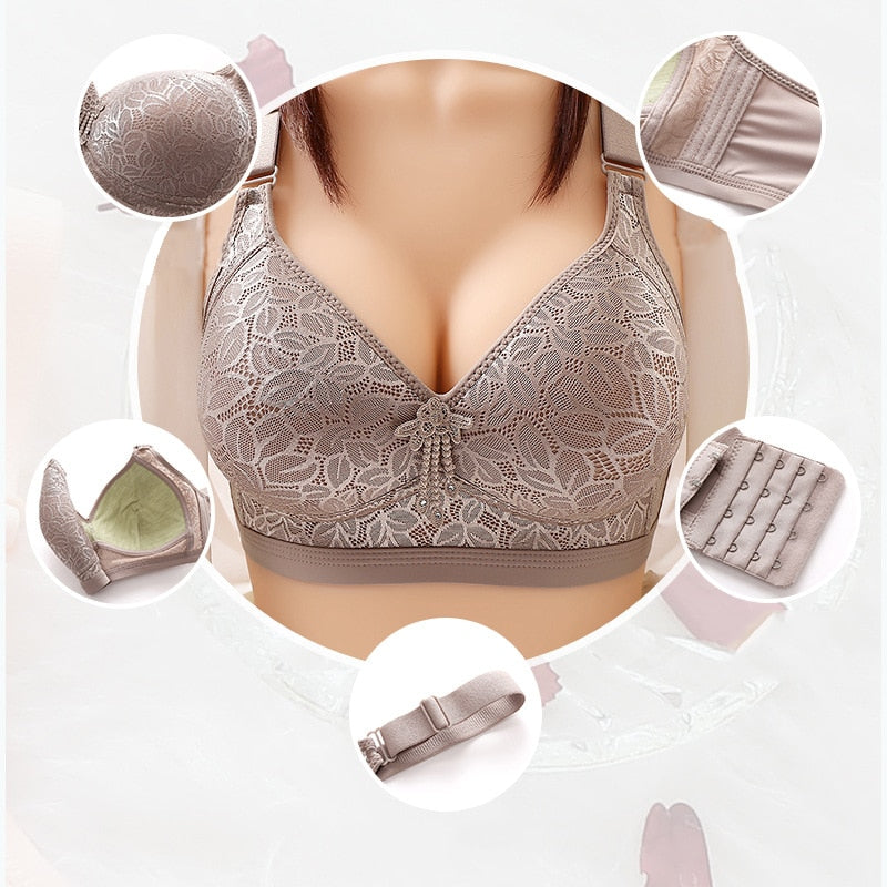 Comfortable Adjustable Push Up Bra