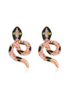 Stainless Steel Gold Color Stud Earrings