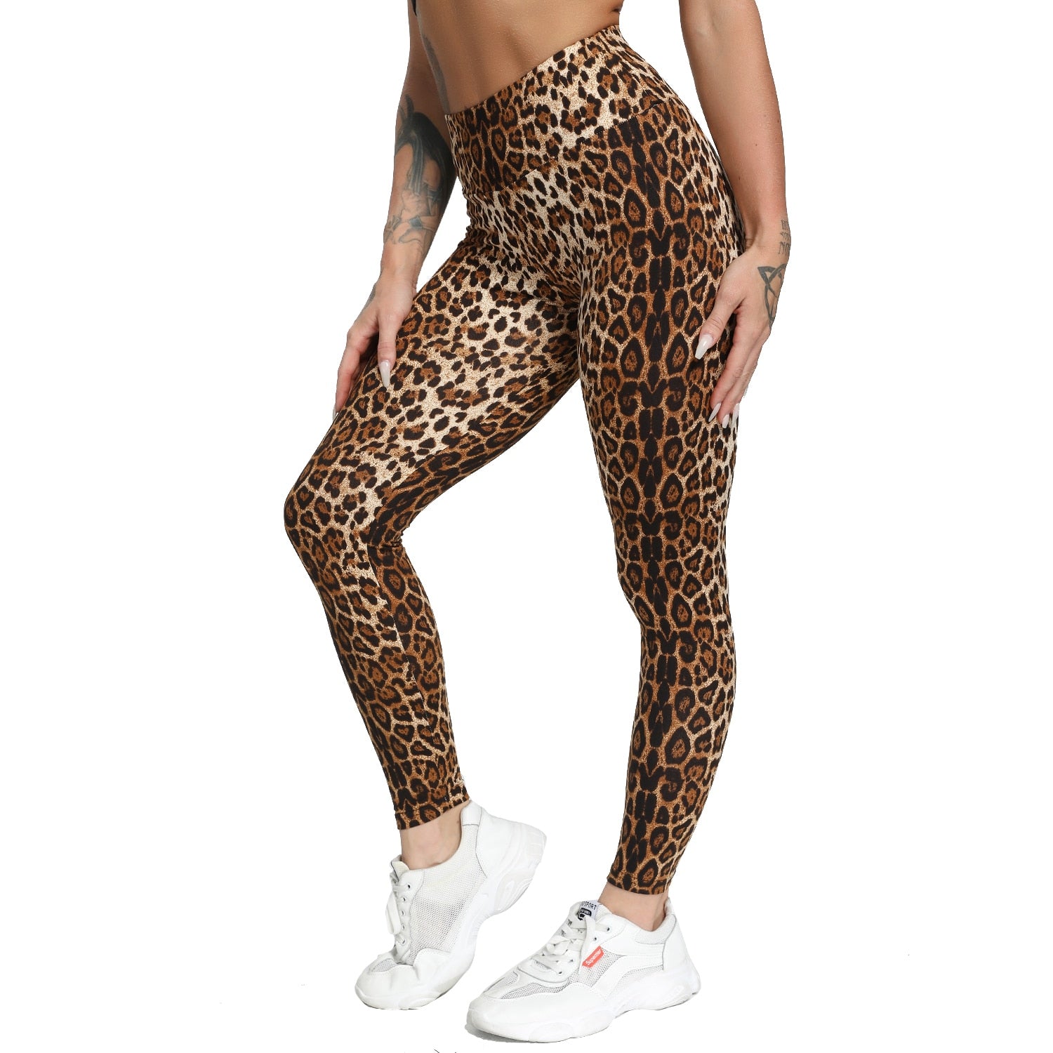 Leopard Printed Yoga Women Pants