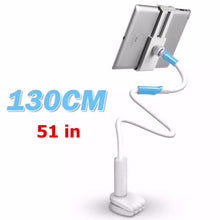 Load image into Gallery viewer, Universal Long Arm Tablet Holder for iPad Pro Air Mini Galaxy Tab Xiaomi Lenovo 4-11inch Mount Tablet Phone Holder
