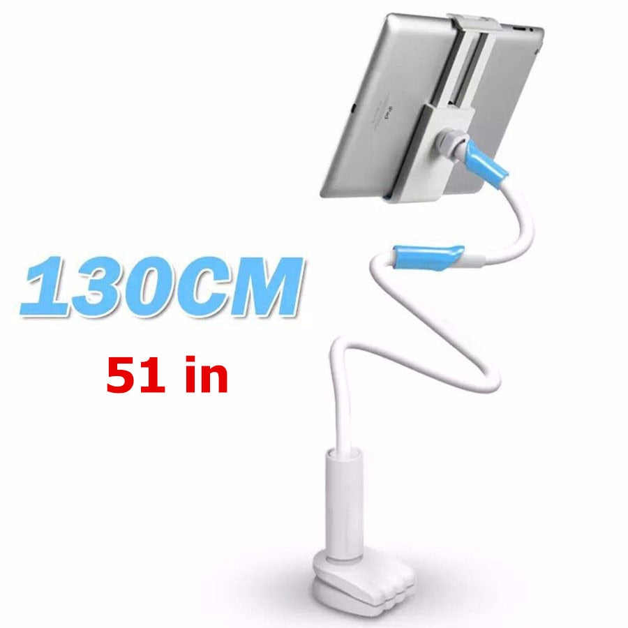 Universal Long Arm Tablet Holder for iPad Pro Air Mini Galaxy Tab Xiaomi Lenovo 4-11inch Mount Tablet Phone Holder