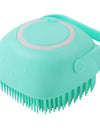 Soft Silicone Pet Bath Shampoo Massage Brush