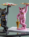 Nordic French Bulldog Sculpture Dog Statue
