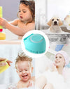 Soft Silicone Pet Bath Shampoo Massage Brush