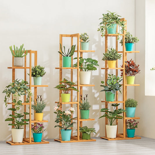 Bamboo 5 / 6  Tier  Plant Stand