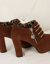 Casual High Heel Ankle Boots