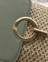 Cross body Shoulder Straw Bag